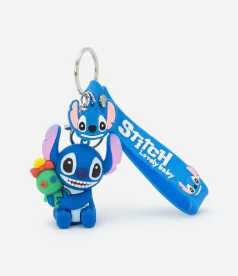 Chaveiro Infantil com Estampa Xepa e Stitch