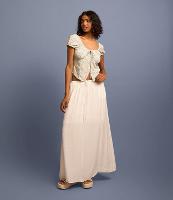 Saia Longa em Viscose com Amarração - 1