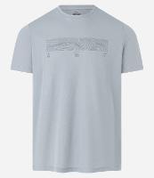 Camiseta Regular Esportiva em Tecnologia Dry com 
Print e Recortes - 1