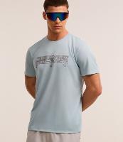 Camiseta Regular Esportiva em Tecnologia Dry com 
Print e Recortes - 3