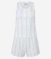 Pijama Short Doll Curta Estampa de peixes - 1