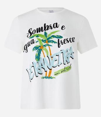Camiseta T-Shirt com Estampa Sombra e Água Fresca