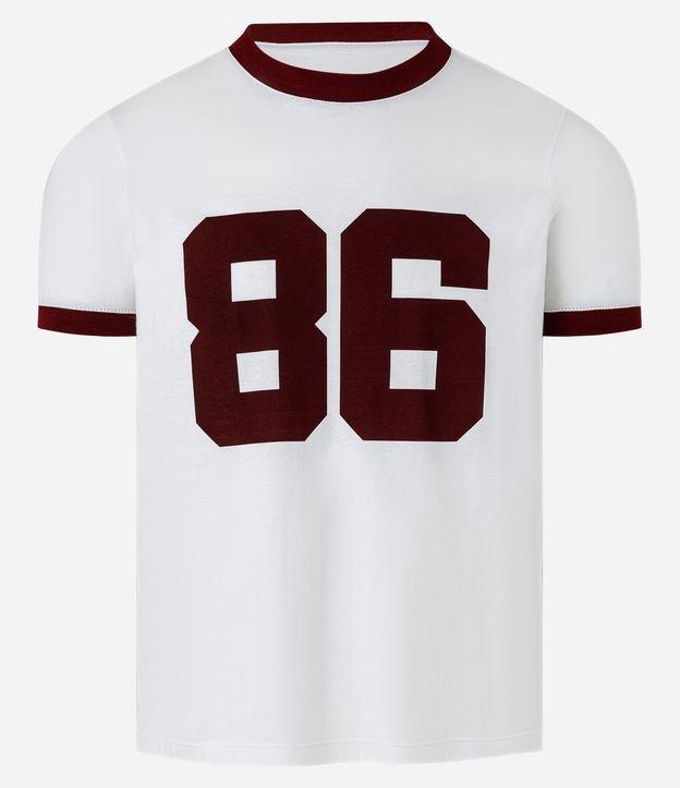 Camiseta Baby Tee Sportcore com Ribana e Estampa Lettering 86 - 1