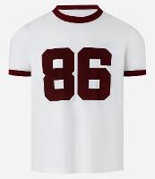 Camiseta Baby Tee Sportcore com Ribana e Estampa Lettering 86 - 1