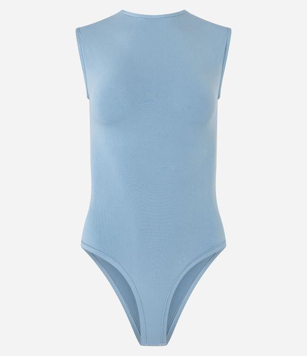 Body em Microfibra com Cava Japonesa e Costas Abertas - 1