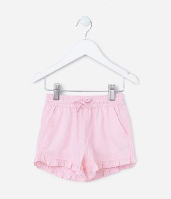 Short Infantil com Babadinhos - Tam 1 a 5 Anos