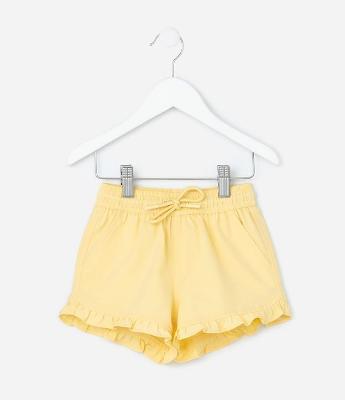 Short Infantil com Babadinhos - Tam 1 a 5 Anos