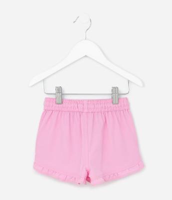 Short Infantil com Babadinhos - Tam 1 a 5 Anos