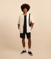 Bermuda Básica com Cordão e Patch - 1