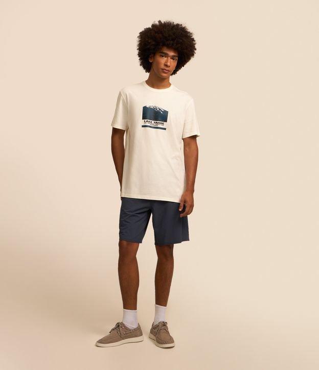 Bermuda Básica com Cordão e Patch - 1