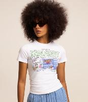 Blusa New T-shirt em Algodão com Estampa The Best Festival - 1