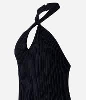 Túnica em Viscose com Gola Halter Transpassado - 1