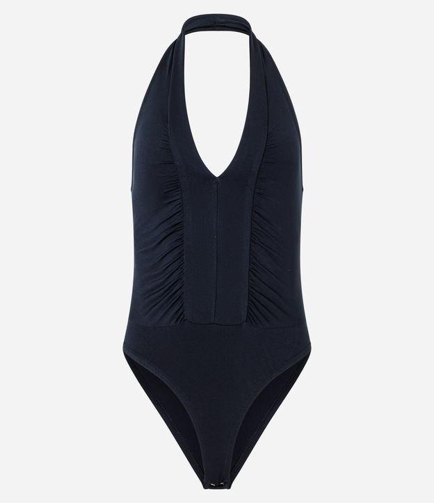 Body em Jersey Frente Única e Franzido - 1