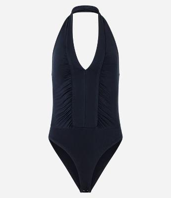 Body em Jersey Frente Única e Franzido