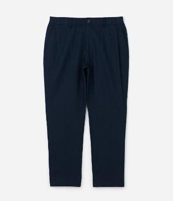 Calça Relaxed em Viscolinho com Cós Passante