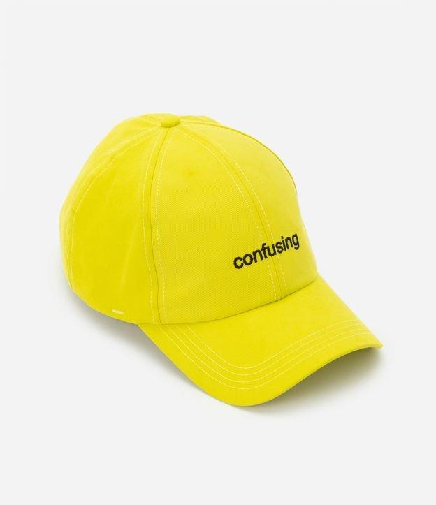 Boné Aba Curva em Lona com Lettering Confusing Bordado - 2