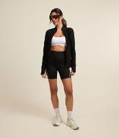 Bermuda Esportiva em Microfibra com Friso Contrastante e Bolso - 2