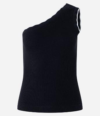 Blusa Ombro Só em Ribana com Contraste