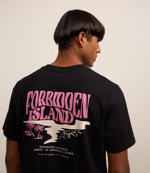 Camiseta Comfort em Algodão com Estampa Lettering - 2