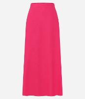 Saia New Midi em Tricoline com Cós Elástico - 1