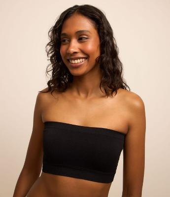 Sutiã Top com Bojo Removivel Seamless Textura Canelada