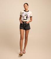 Short Slim em Jeans com Cintura Alta - 1