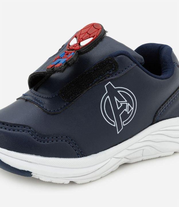 Tênis Infantil com Velcro e Patch dos Avengers - Tam 20 a 27 - 1