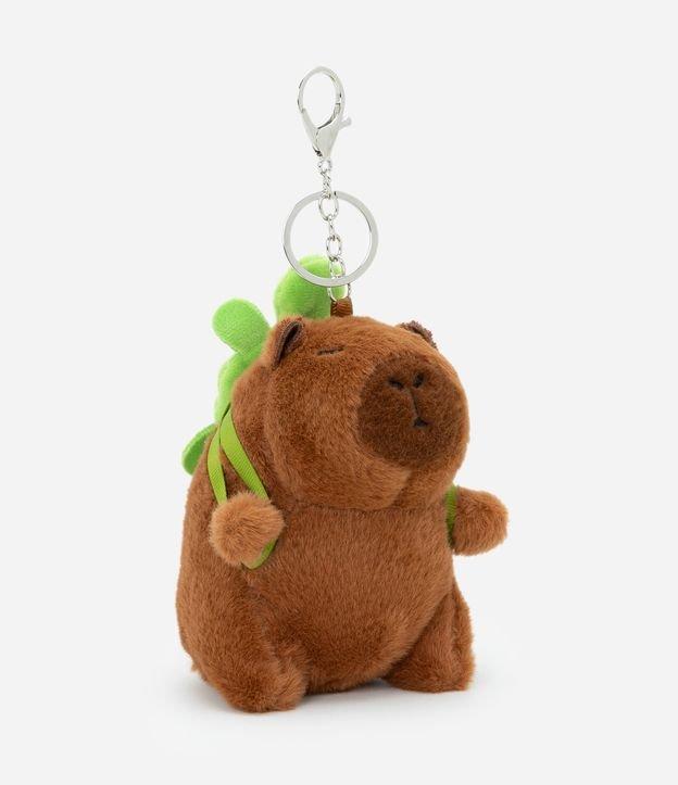 Chaveiro Infantil com Pelúcia de Capivara e Tartaruga - Tam U - 1