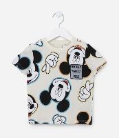 Camiseta Infantil com Estampa do Mickey - Tam 1 a 5 Anos - 1
