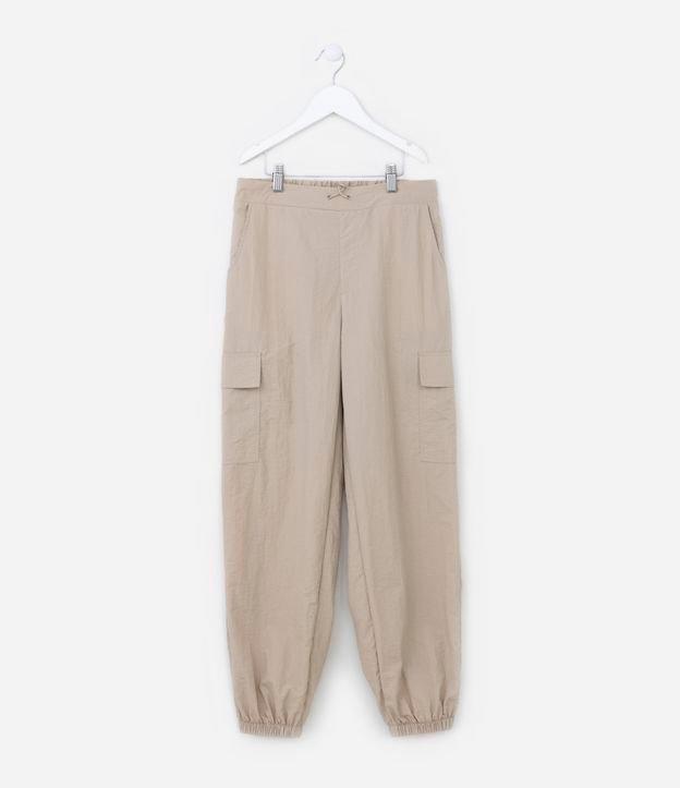 Calça Parachute Infantil com Bolsos - Tam 5 a 14 Anos - 1