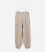 Calça Parachute Infantil com Bolsos - Tam 5 a 14 Anos - 1