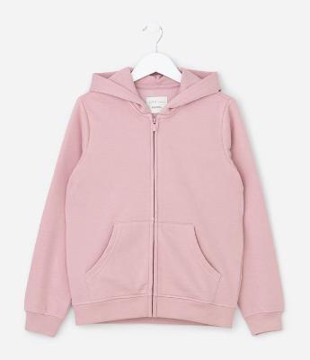 Jaqueta Infantil em Moletom Quentinho com Capuz - Tam 5 a 14 Anos