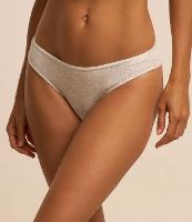 Calcinha Biquíni Comfy em Viscose Canelada com Fio Duplo - 1