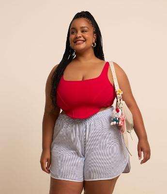 Top Sportcore com Tecnologia Dry e Ponta Curve e Plus Size