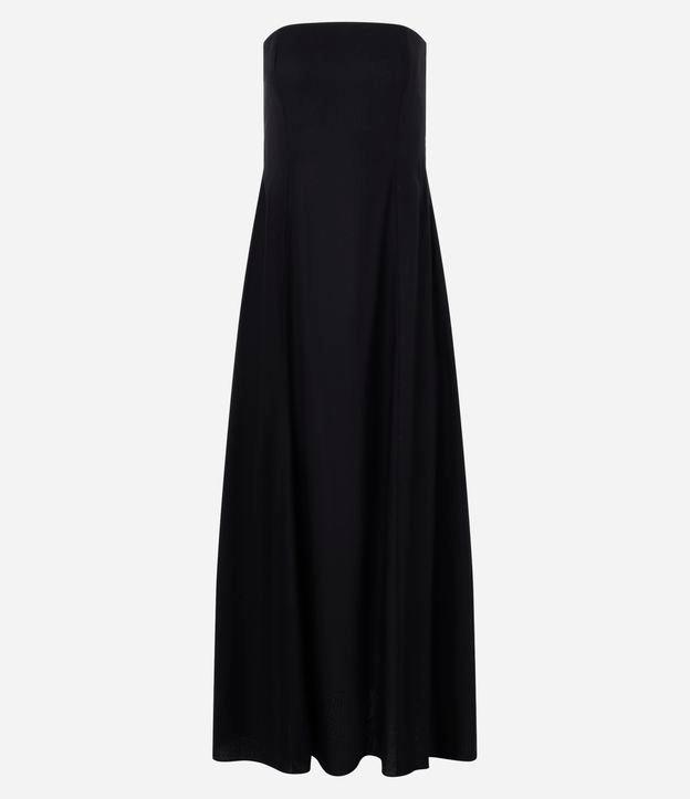 Vestido Midi Tomara que Caia em Viscolinho - 1