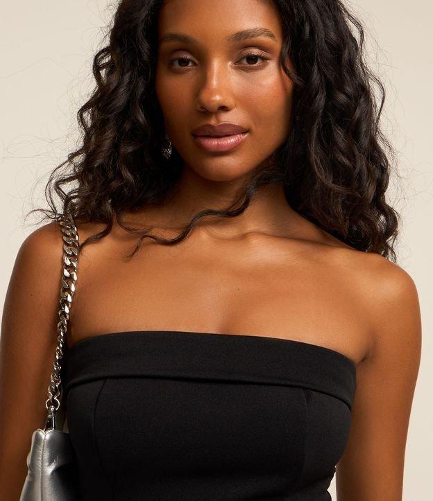 Blusa Tomara que Caia em Crepe com Fendinha - 2