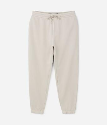 Calça Jogger em Moletom com Cós Elástico e Cordão