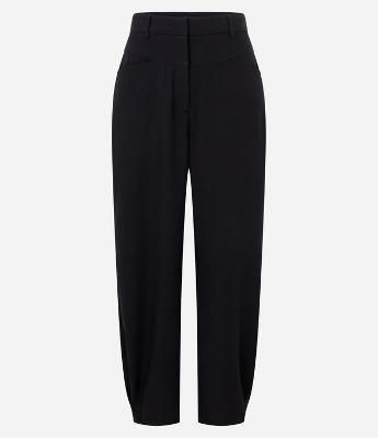 Calça Cenoura em Crepe com Cós Diferenciado