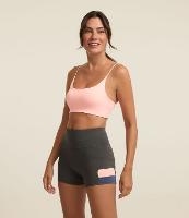 Bermuda Esportiva em Microfibra com Detalhe em Recortes e Cós Largo - 2