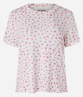 Blusa de Pijama com Estampa de Corações - 1