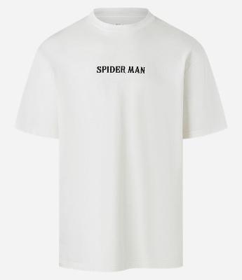 Camiseta Relaxed em Algodão com Estampa Spider Man