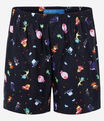 Cueca Samba Canção em Tricoline com Estampa Divertidamente