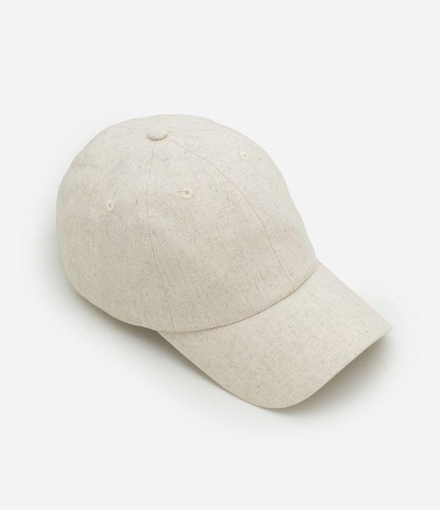 Boné Aba Curva em Linho e Viscose - 2
