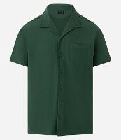 Camisa em Piquet com Textura e Bolso Frontal - 1