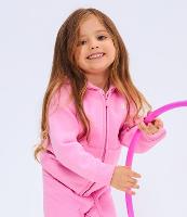 Jaqueta Infantil em Moletom Quentinho com Capuz - Tam 1 a 5 Anos - 2