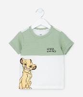 Camiseta Infantil com Estampa do Rei Leão - Tam 1 a 5 Anos - 1