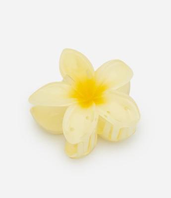 Piranha De Cabelo Formato de Flor de Jasmim Plástico