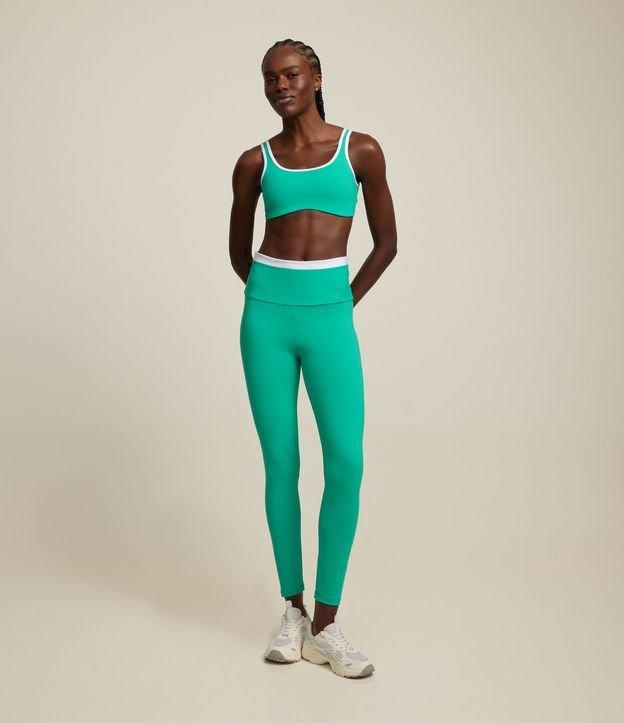 Calça Legging Contraste Maxxi com Recorte - 2