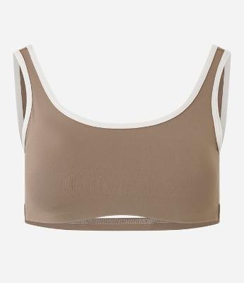 Top em Microfibra com Bojo Removível