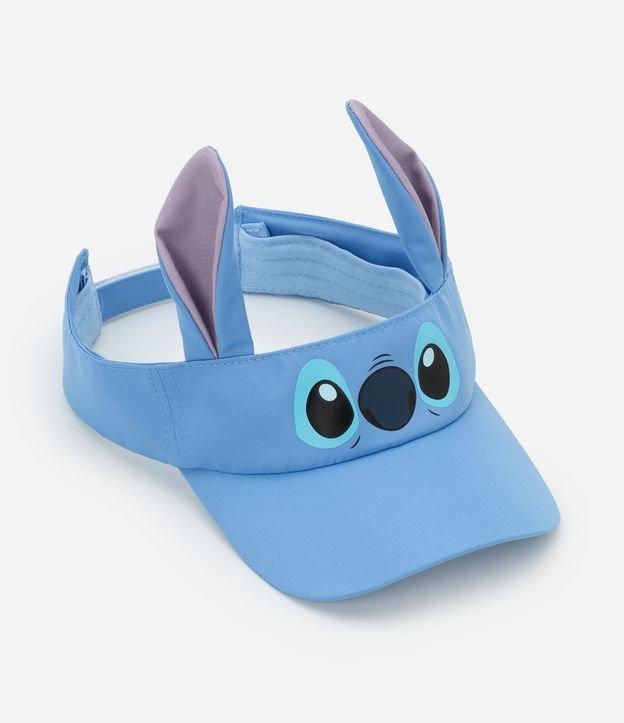 Viseira Infantil com Estampa do Stitch - Tam Único - 1